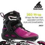 6 Rollerblade Macroblade 3WD 100 Women's