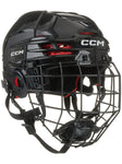 CCM Tacks 70 Combo Helmet - Black - Small