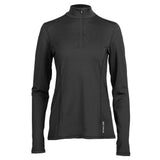 Hot Chillys Women's Micro-Elite Chamois Zip -T - Black - Small