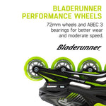 2-6 Bladerunner Phoenix Adjustable Youth Inline Skates