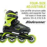 2-6 Bladerunner Phoenix Adjustable Youth Inline Skates