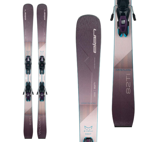 Elan Wildcat 82 TI PS ELW 9.0 GW Skis 2025 - 164cm