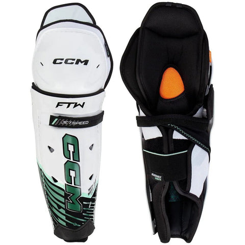 CCM FTW Hockey Shin Guards - 15"