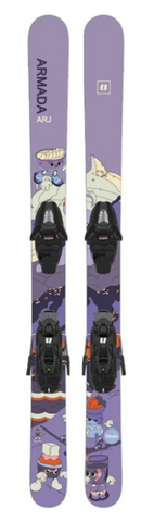 Armada ARJ Skis + C5 GW Bindings 2025 - Purple - 133cm