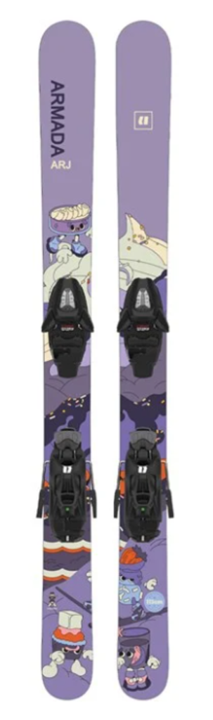 Armada ARJ Skis + C5 GW Bindings 2025 - Purple - 103cm