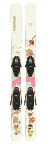 Armada ARJ Skis + C5 GW Bindings 2025 - White - 113cm