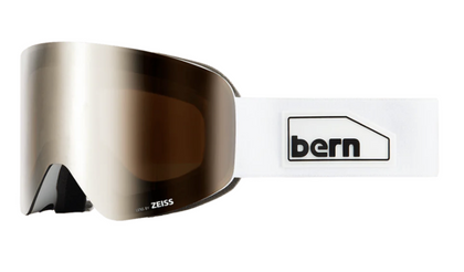 Bern B-1 Zeiss White w/ Sonar Silver Mirror S3/ Cloudy S1 Lenses - Large