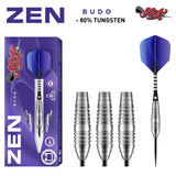 Shot Darts - Zen Budo Steel Tip Dart Set - 80% Tungsten - 24gm