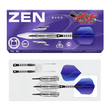 Shot Darts - Zen Budo Steel Tip Dart Set - 80% Tungsten - 24gm