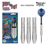 Shot Darts - Birds of Prey Kestrel Steel Tip Dart Set - 80% Tungsten - 23gm