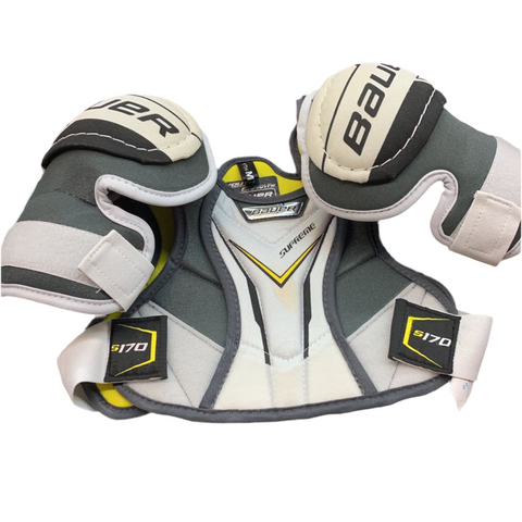 Youth Medium Bauer Supreme S170 Hockey Shoulder Pads