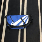 Giant Mission Messenger Bag - Blue/Silver