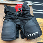 Youth Medium CCM Quicklite QLT Hockey Pants - Black