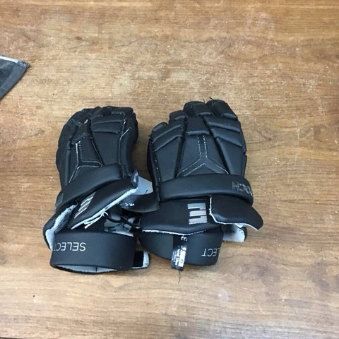 Large - Epoch Lacrosse Gloves - Black