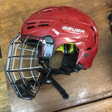 Bauer Denver Pioneers Helmet - XS - Oreo Cage