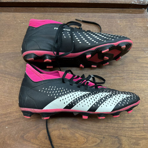 8 - Adidas Predator Soccer Cleats - Black/Pink