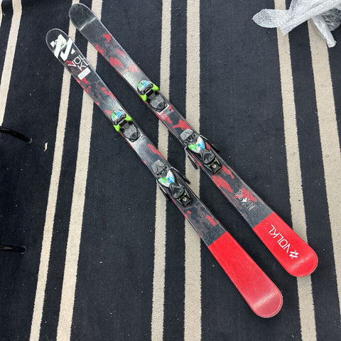 148cm Volkl Legend Jr Skis w/ Marker 7.0 Bindings