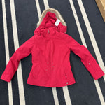 6W - Nils Ski Jacket w/ Fur - Red