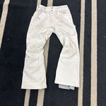 10Y Sunice Ski Pants - White w/ Stains