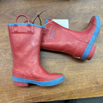 11Y LL Bean Boots - Red/Blue