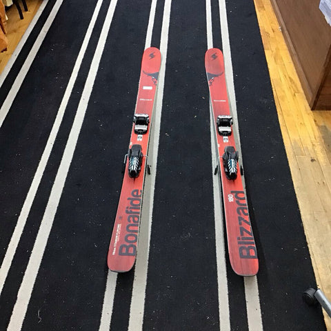 180cm Blizzard Bonafide Skis w/ Marker Griffon 13 Bindings