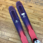 169cm Salomon The Myriad 85 Skis w/ Warden 11 Bindings